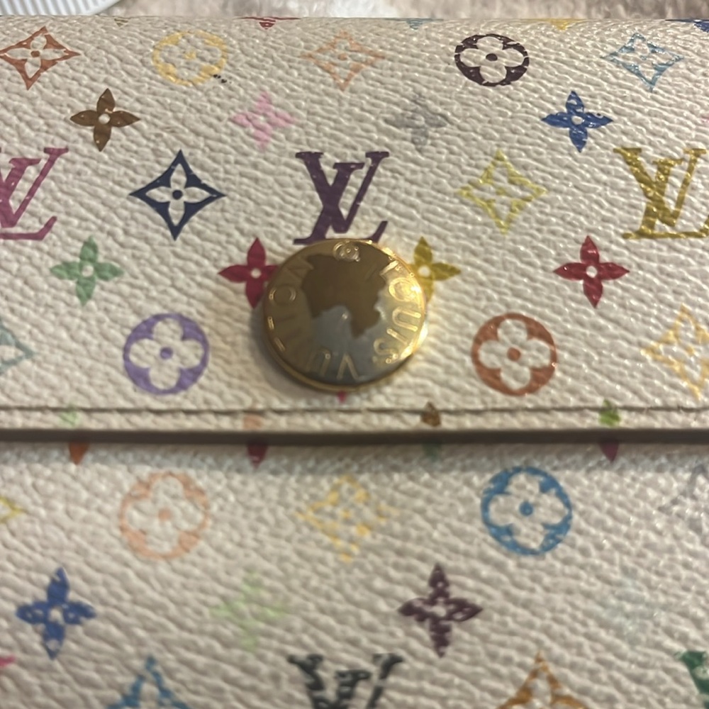 Louis Vuitton multi colored wallet - Picture 14 of 16